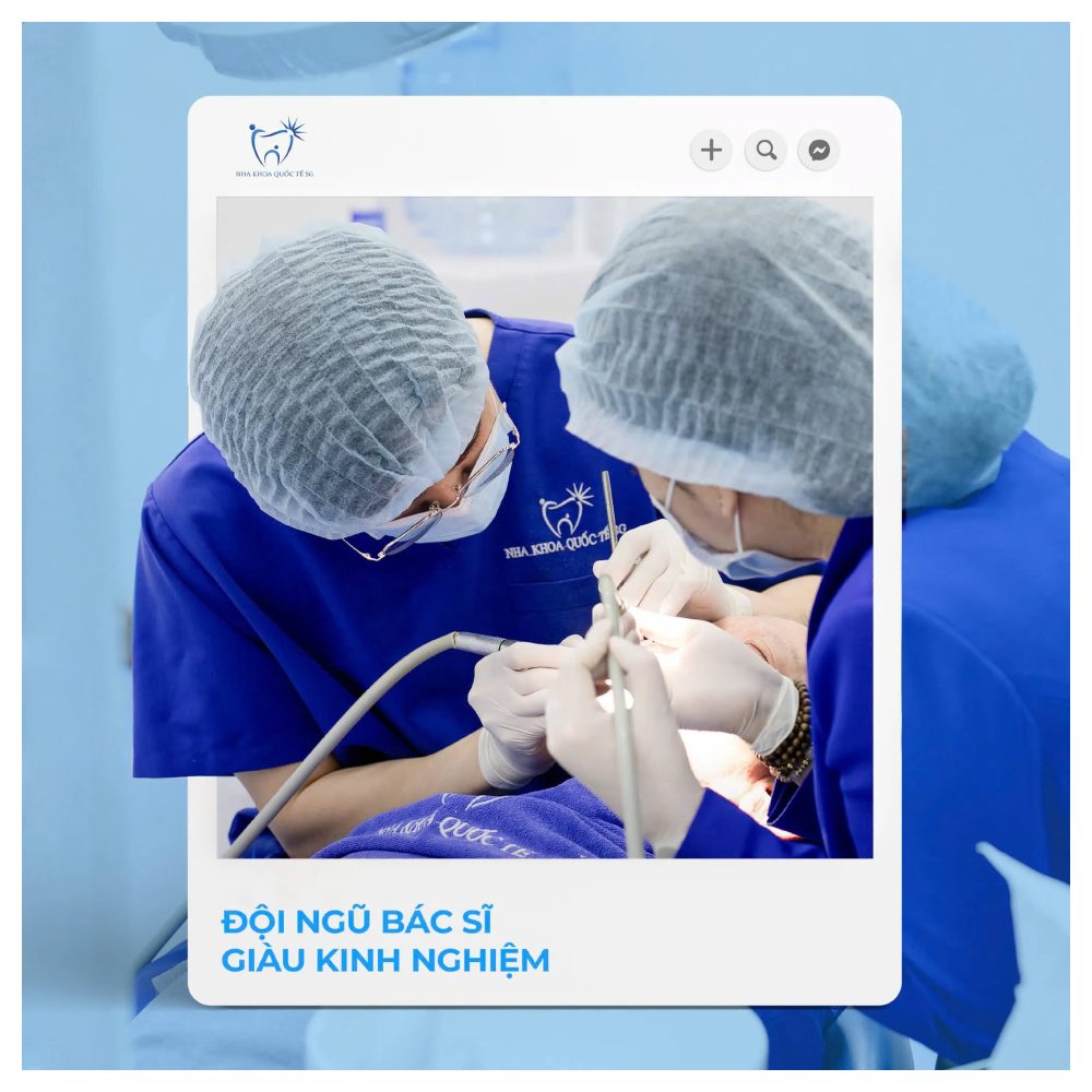 Nha Khoa Quốc Tế Sài Gòn Đội ngũ bác sĩ giàu kinh nghiệm từ Nha Khoa Quốc tế Sài Gòn