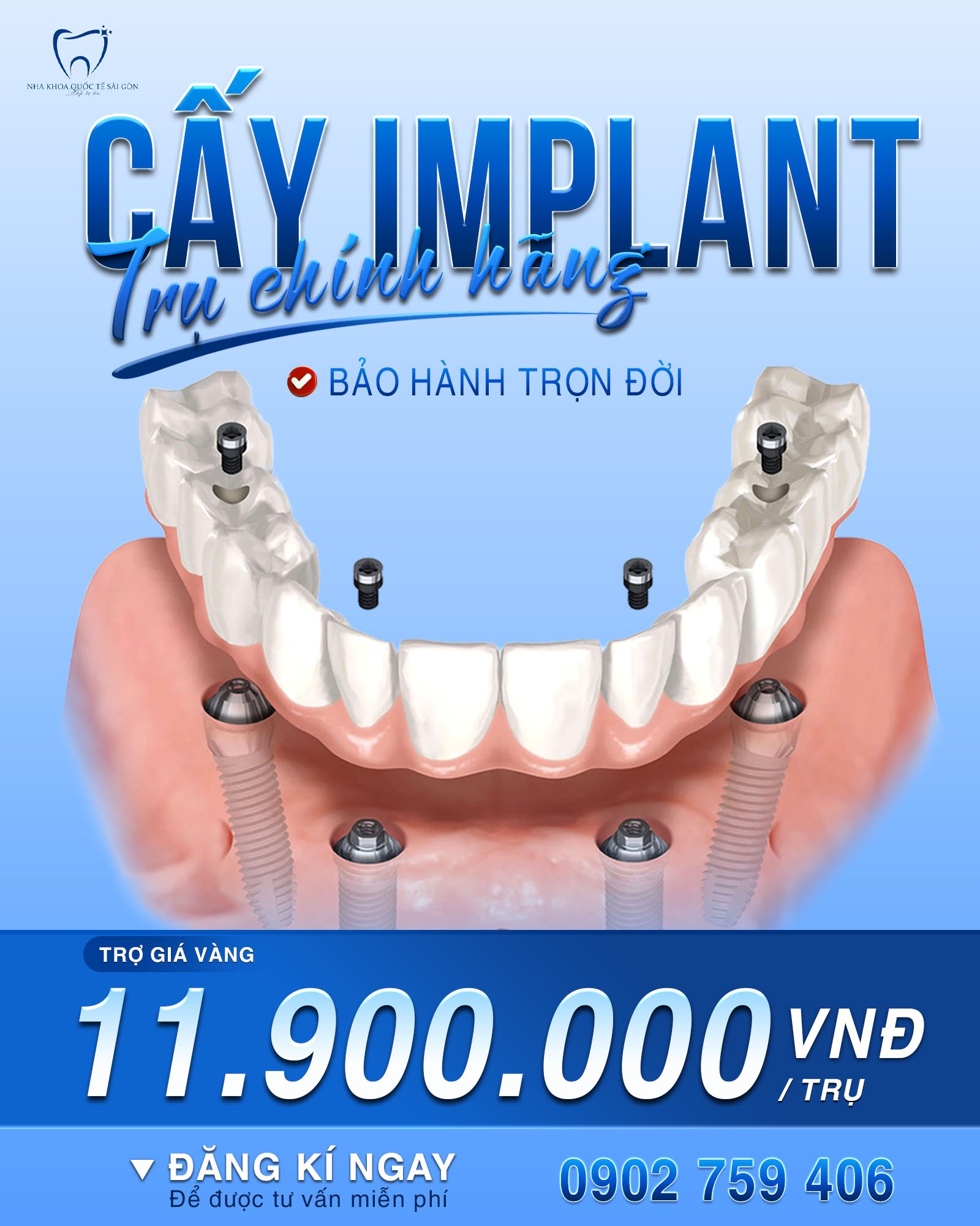 Chính sách ưu đãi đặc biệt của Nha khoa Quốc Tế SG