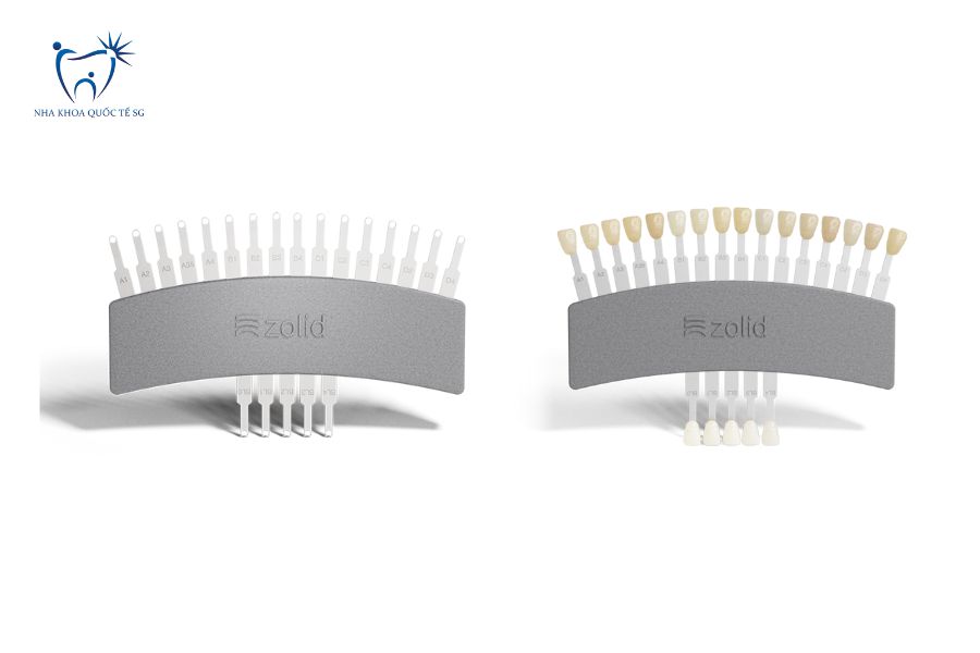 Bảng màu Shade Guide Của Ceramill