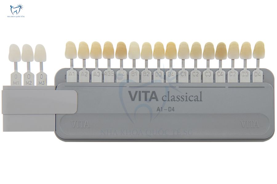 Bảng màu răng sứ VITA Classical A1–D4
