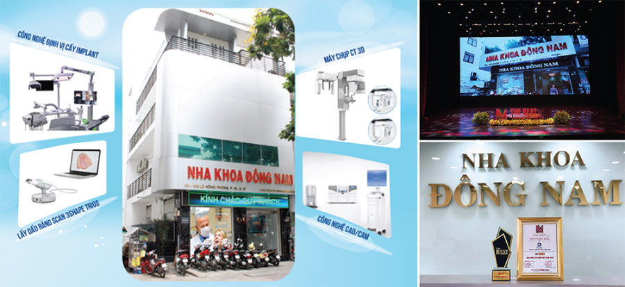 Nha Khoa Đông Nam có cơ sở vật chất hiện đại tại quận 10