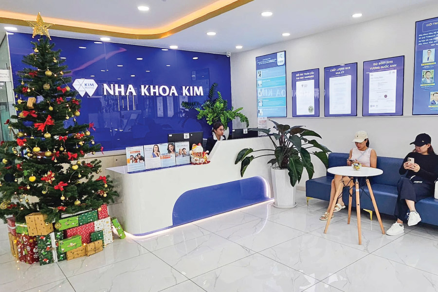 Sảnh chờ tại Nha Khoa Kim