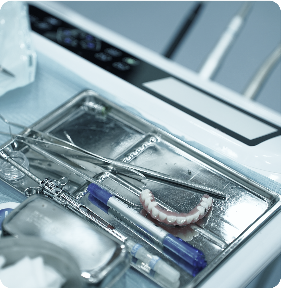 chờ lành thương khi tích hợp trụ implant