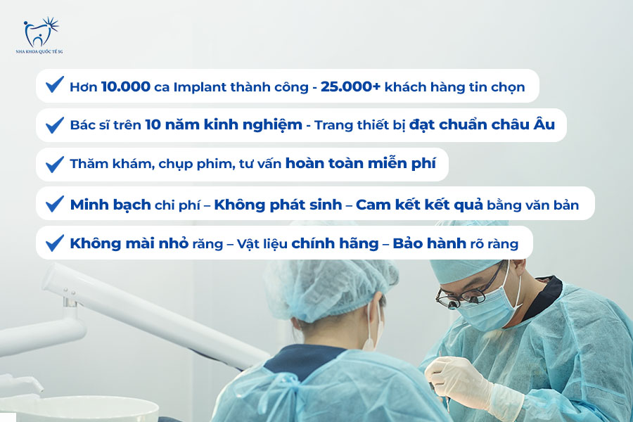 Nha Khoa Quốc Tế Sài Gòn Nha Khoa Quốc Tế Sài Gòn là nơi cấy Implant uy tín tại Quận 10