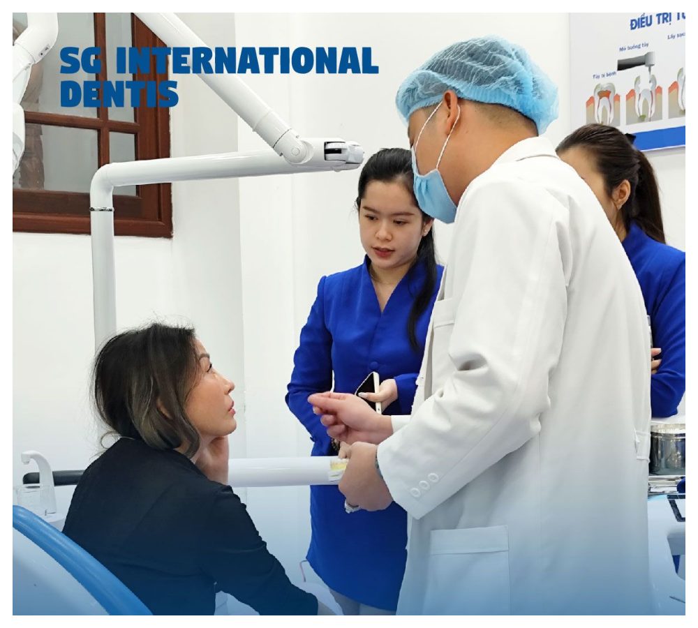 Nha Khoa Quốc Tế Sài Gòn Mỗi bệnh nhân đều được các bác sĩ theo sát trong quá trình trước và sau implant