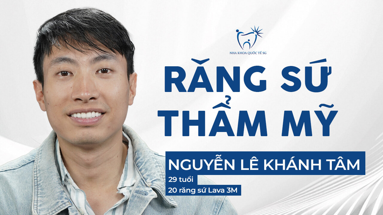 anh tâm làm răng sứ thẩm mỹ