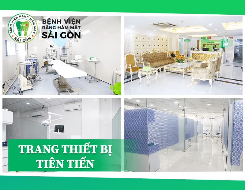 Nha Khoa Quốc Tế Sài Gòn Trang thiết bị tại bệnh viện Răng Hàm Mặt Sài Gòn