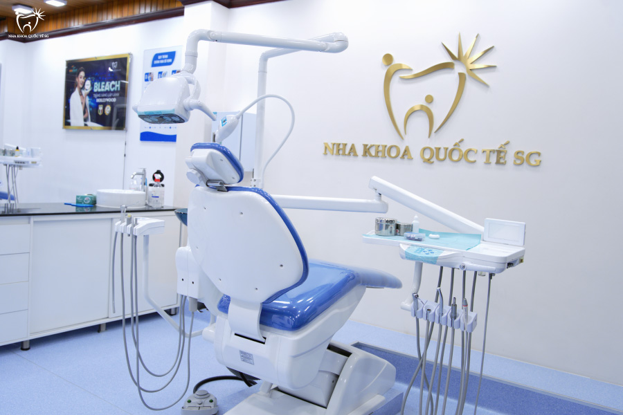 Không gian hiện đại của Nha Khoa Quốc Tế SG