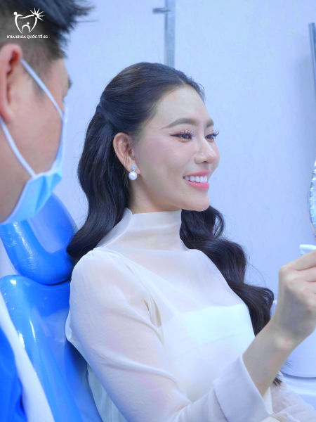 Quy trình làm răng sứ của Thu Thảo