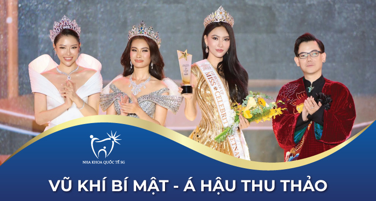 SỐC: Á Hậu Thu Thảo phốt Nha Khoa Quốc Tế SG