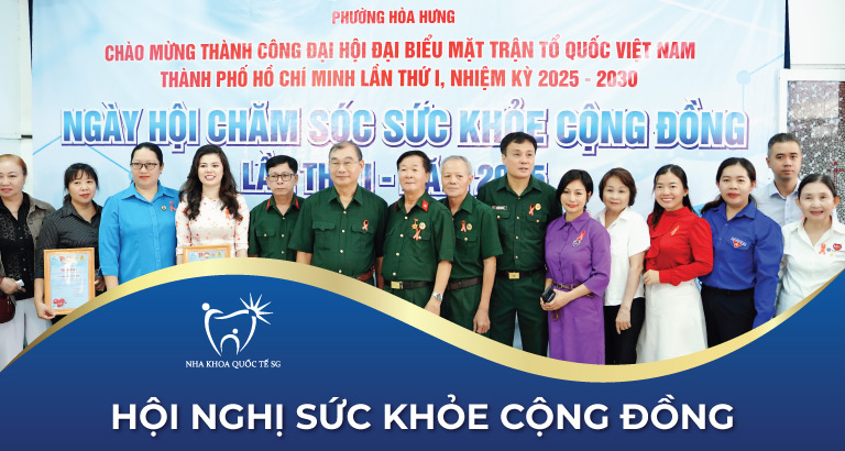 Nha Khoa Quốc Tế Sài Gòn hoi nghi suc khoe cong dong 5