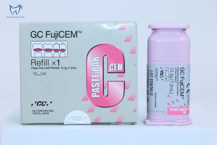 Dòng xi măng Glass Ionomer gia cố nhựa RMGI tiên tiến