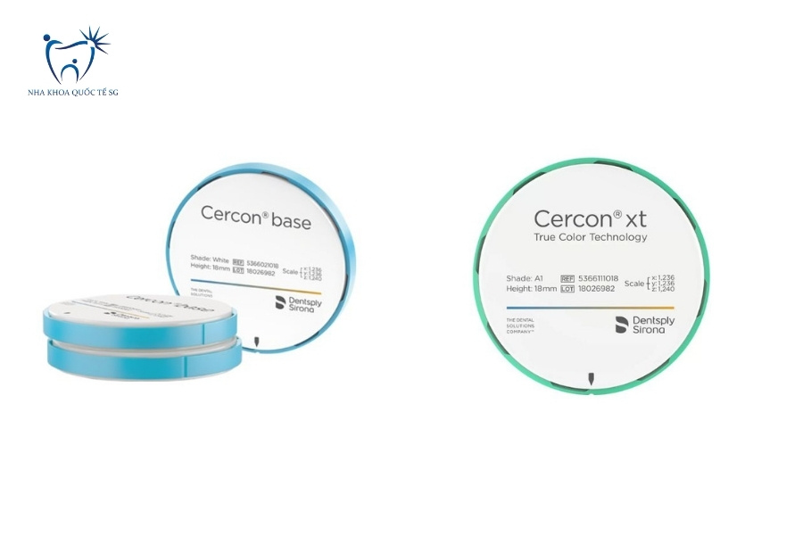Phôi răng sứ Cercon base và Cercon xt