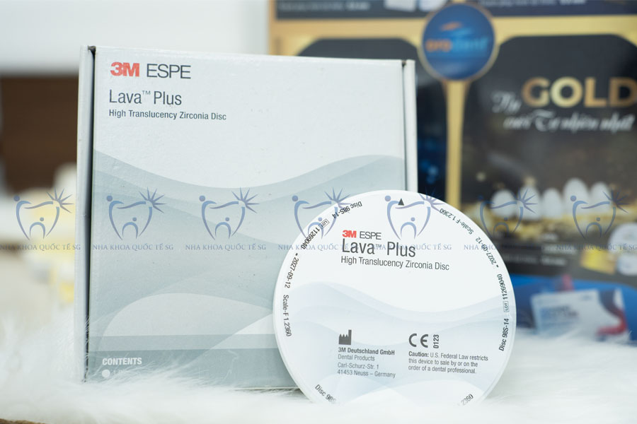 Phôi sứ chính hãng Lava Plus tại Nha Khoa Quốc Tế SG