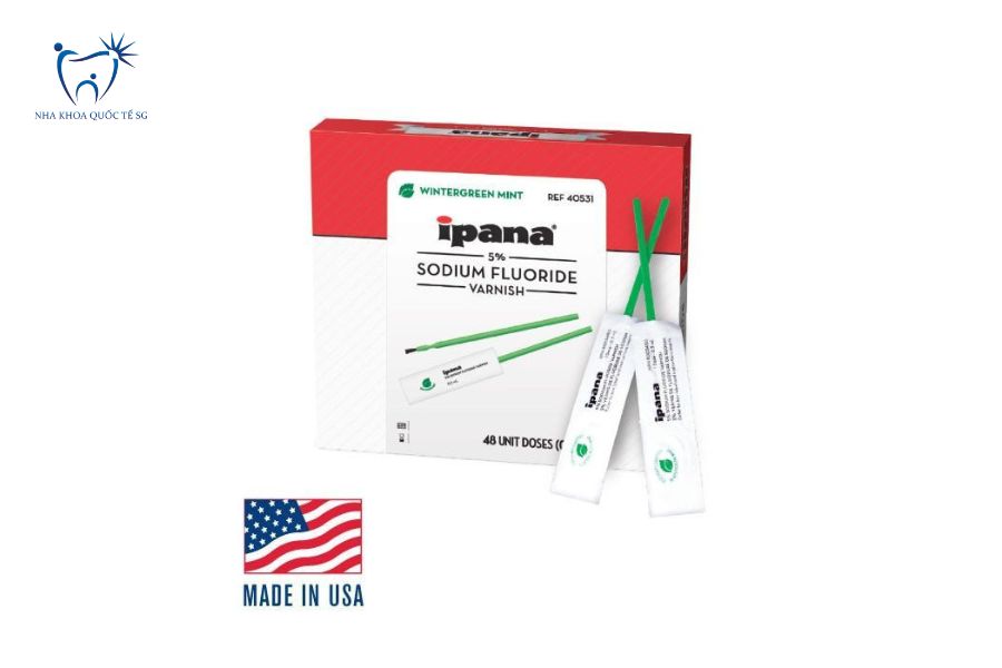 Thuốc Fluoride varnish sử dụng để điều trị răng nhạy cảm