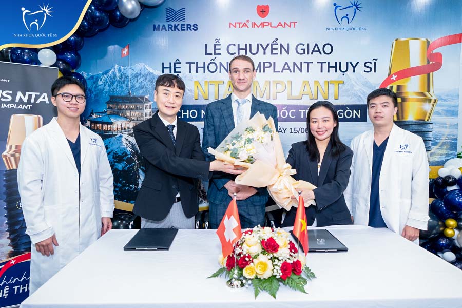 Nha Khoa Quốc Tế Sài Gòn Nha khoa Quốc tế SG chính thức tiếp nhận hệ thống NTA Thụy Sĩ