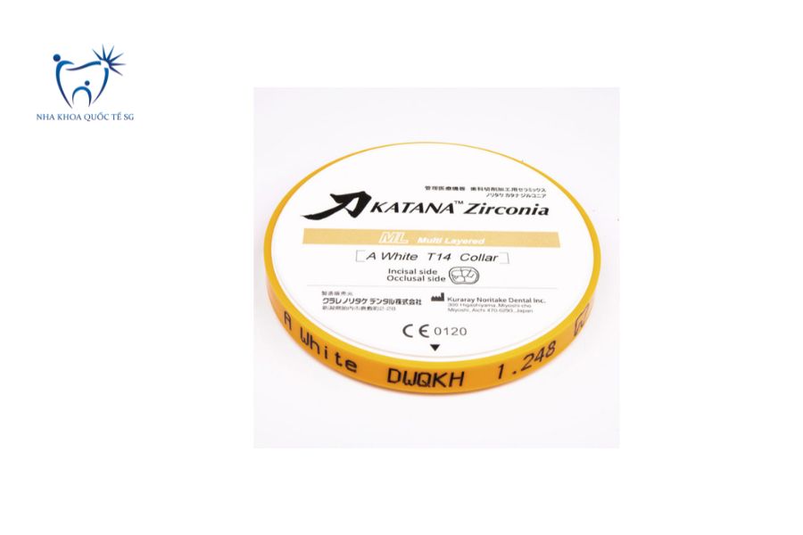 Phôi răng sứ toàn sứ Katana Zirconia